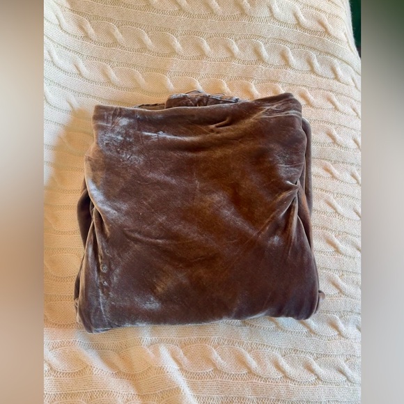 Reformation Elvie Velvet Dress In Magnetic, brand new, never worn, no flaws. - Picture 16 of 16